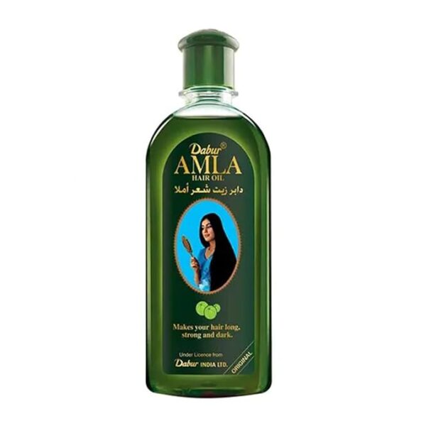 Dabur Amla Hair Oil 500ml - 100% Natural, Enhances Hair Growth