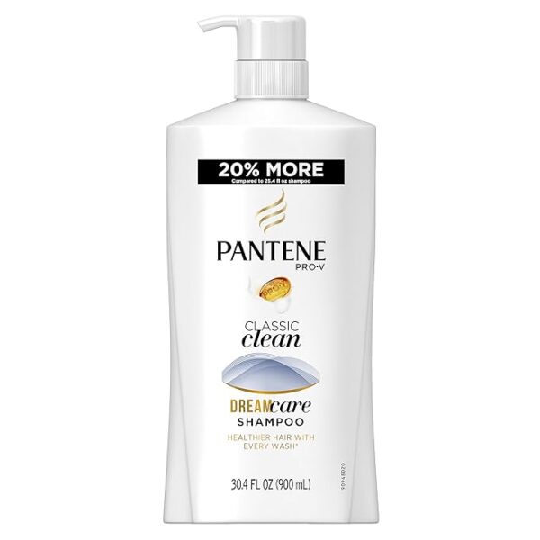 Pantene Pro-v Classic Clean Shampoo With Pump, 30.4 Fluid Ounce - Image 5