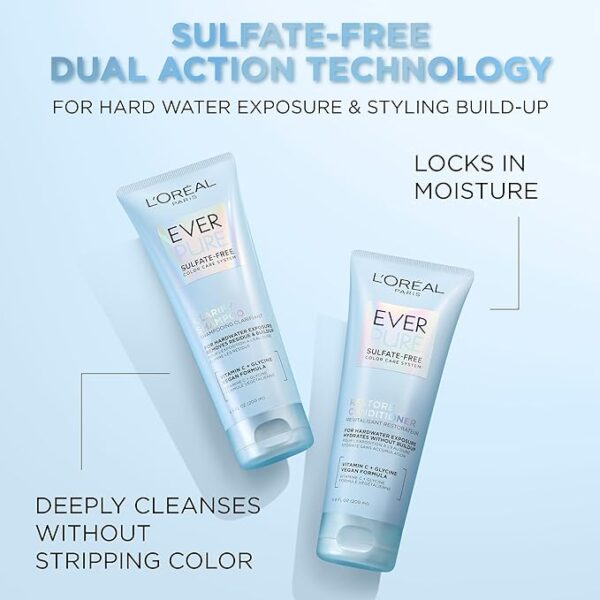 L'Oreal Paris Clarify Sulfate Free Shampoo with Antioxidants - Image 6