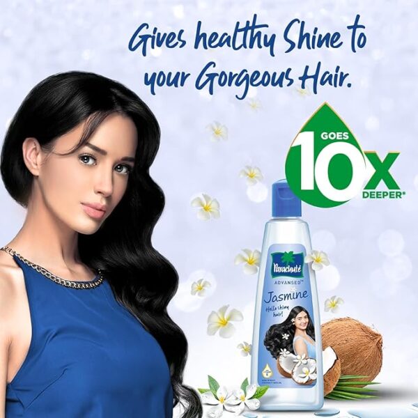 Parachute Advansed Jasmine Enriched Coconut Hair Oil with Vitamin-E - Image 4