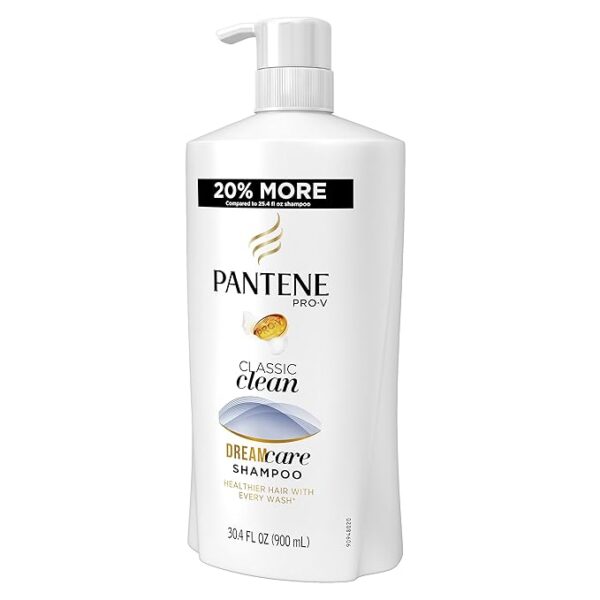 Pantene Pro-v Classic Clean Shampoo With Pump, 30.4 Fluid Ounce