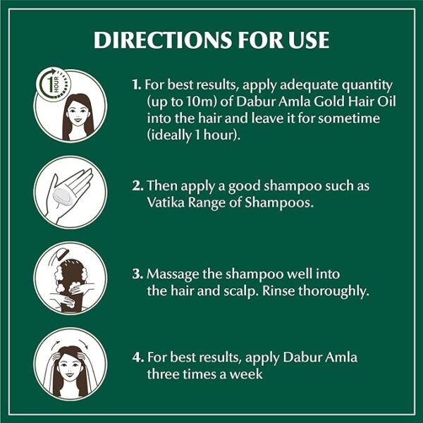 Dabur Amla Hair Oil - Amla Oil, Amla Hair Oil - Image 4
