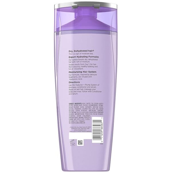 L'Oreal Paris Elvive Hyaluron Plump Hydrating Shampoo for Dehydrated - Image 5
