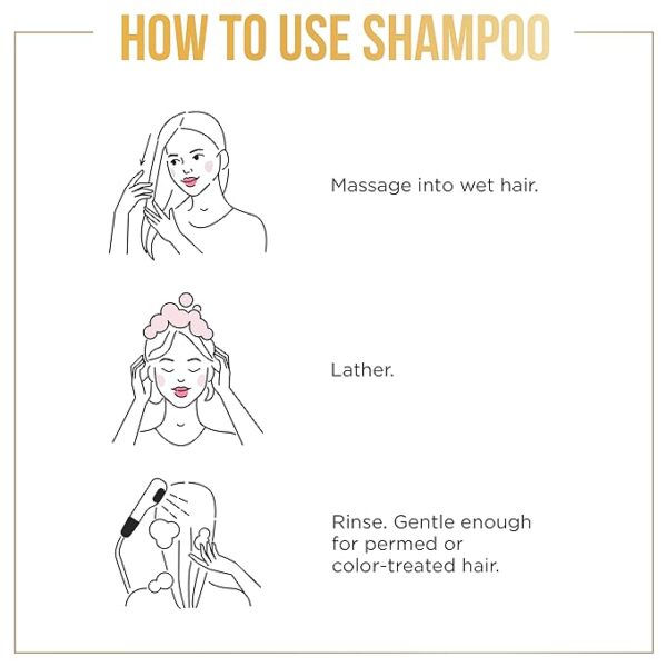 Pantene Shampoo Twin Pack with Hair Treatment, Volume & Body for Fine Hair, - Image 3