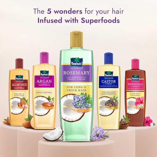 Parachute Advansed Rosemary Enriched Coconut Hair Oil - Image 2