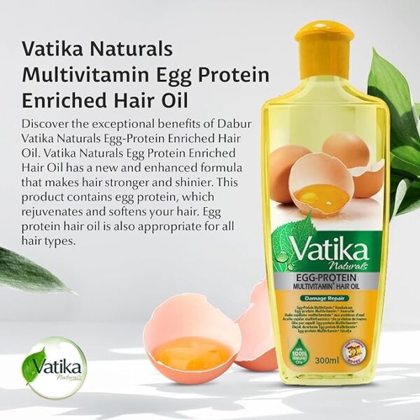 Vatika Naturals Multivitamin Hair Oil - Elevate Your Hair Care Ritual with the Power of Nature - Image 7