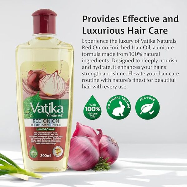 Vatika Naturals Multivitamin Hair Oil - Nourishing Formula for Healthy, Lustrous Hair - Image 6