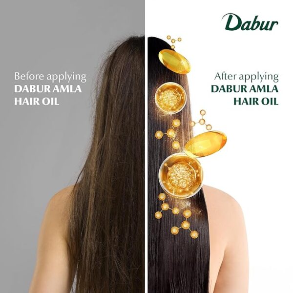 Dabur Amla Hair Oil - Amla Oil, Amla Hair Oil - Image 3