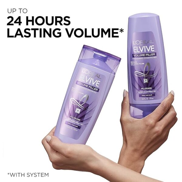 L’Oréal Paris Elvive Volume Filler Thickening Shampoo, 28 fl. oz. - Image 2