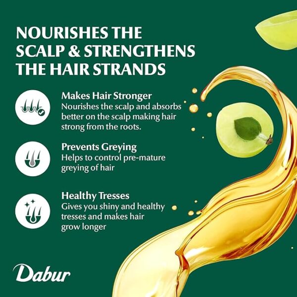 Dabur Amla Hair Oil - Amla Oil, Amla Hair Oil - Image 5