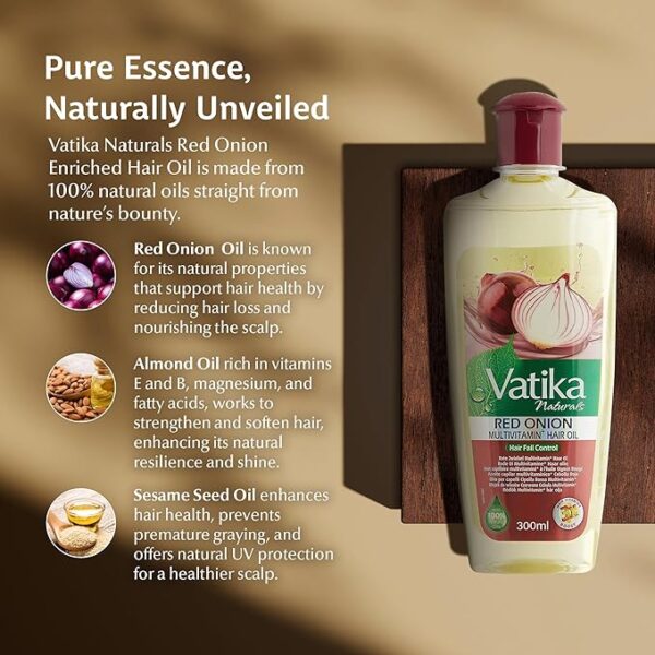 Vatika Naturals Multivitamin Hair Oil - Nourishing Formula for Healthy, Lustrous Hair - Image 5