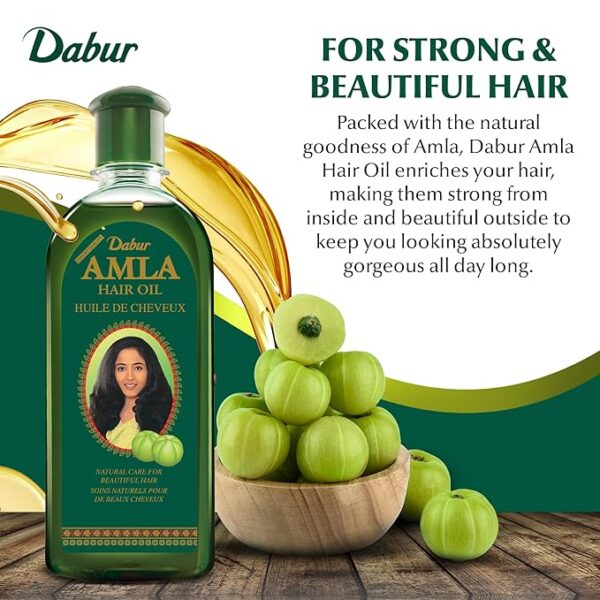 Dabur Amla Hair Oil - Amla Oil, Amla Hair Oil - Image 7