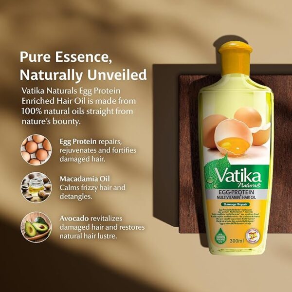 Vatika Naturals Multivitamin Hair Oil - Elevate Your Hair Care Ritual with the Power of Nature - Image 5