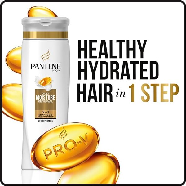 Pantene Pro-V Curly Perfection Moisturizing Shampoo 12.6 oz - Image 5