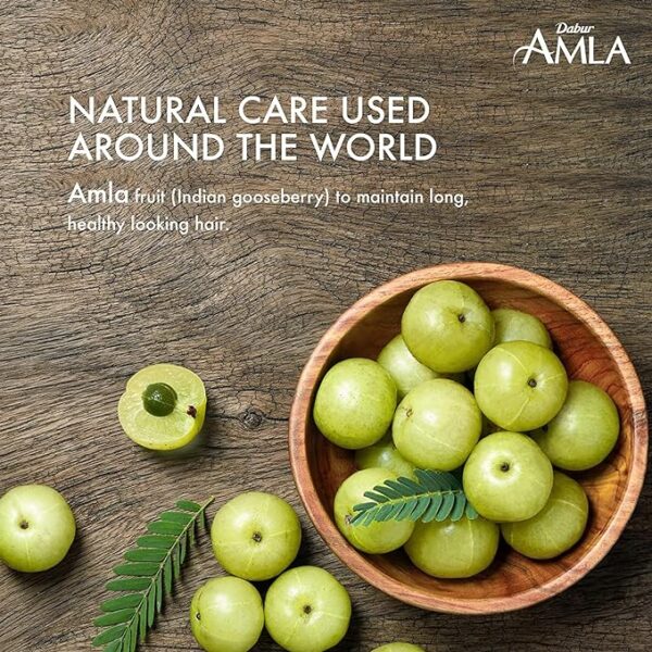 Dabur Amla Hair Oil 500ml - 100% Natural, Enhances Hair Growth - Image 4