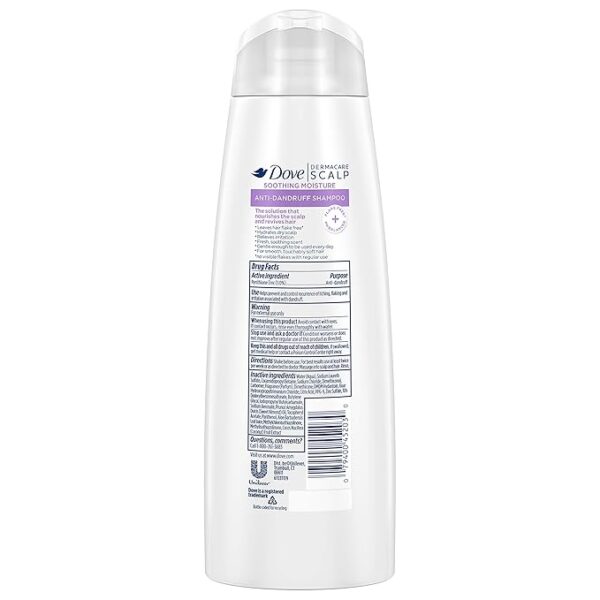 Dove Dermacare Scalp Anti-Dandruff Shampoo Soothing Moisture 12 oz Pack Of 6 - Image 2