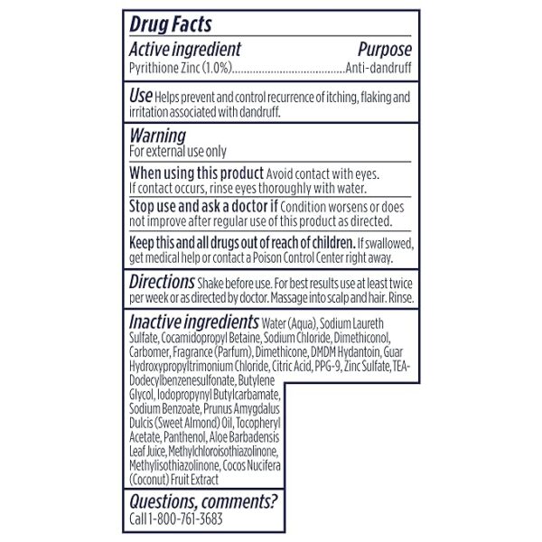 Dove Dermacare Scalp Anti-Dandruff Shampoo Soothing Moisture 12 oz Pack Of 6 - Image 3