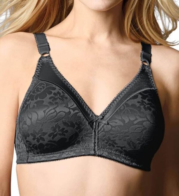 Bali Women's Double Support Spa Closure Wire-Free Bra, Soft Taupe, 42C - Image 3