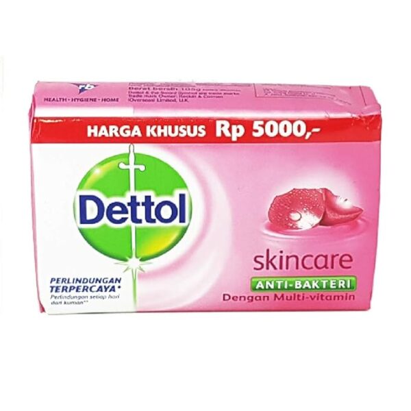 Bundle of 6 Dettol Skincare Soap 105g x 6 Bars