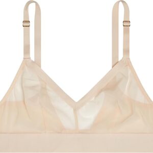 Luxe Mesh Triangle Bralette - Lightweight Mesh Bralette for Women