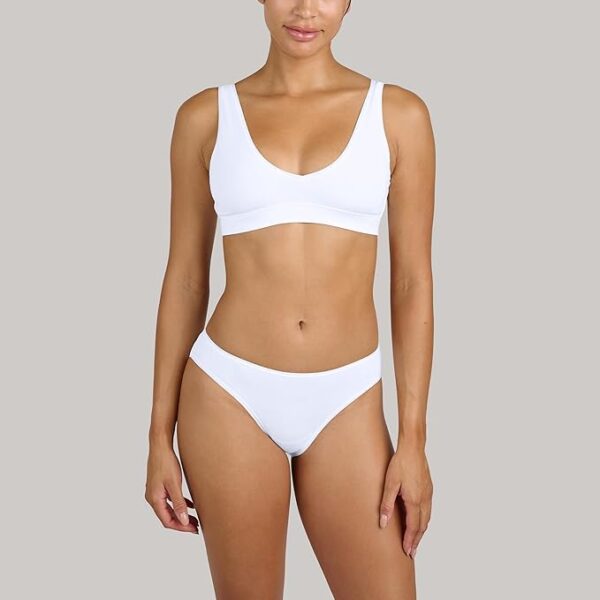 MeUndies –Stretch Cotton V-Neck Bra for Women No Underwire - Image 5