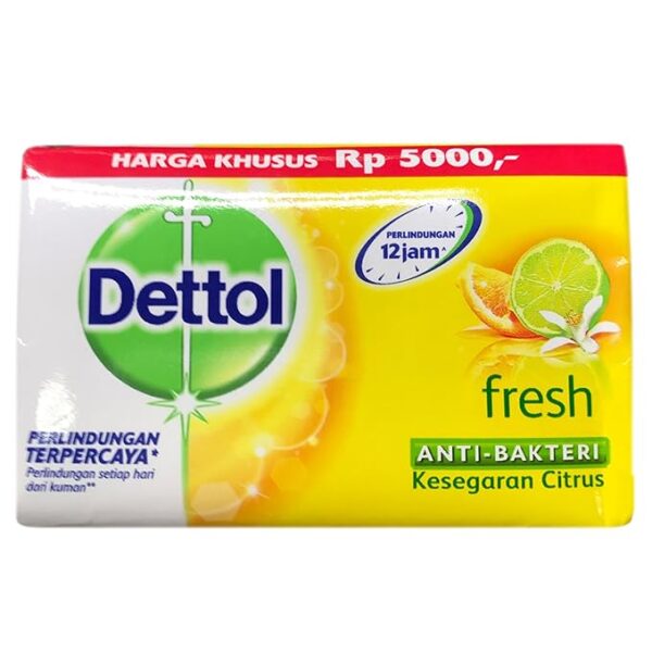 Dettol Anti-Bacterial Bar Soap, Re-Energize Fresh, 110 Gr / 3.88 Oz (Pack of 12) - Image 2