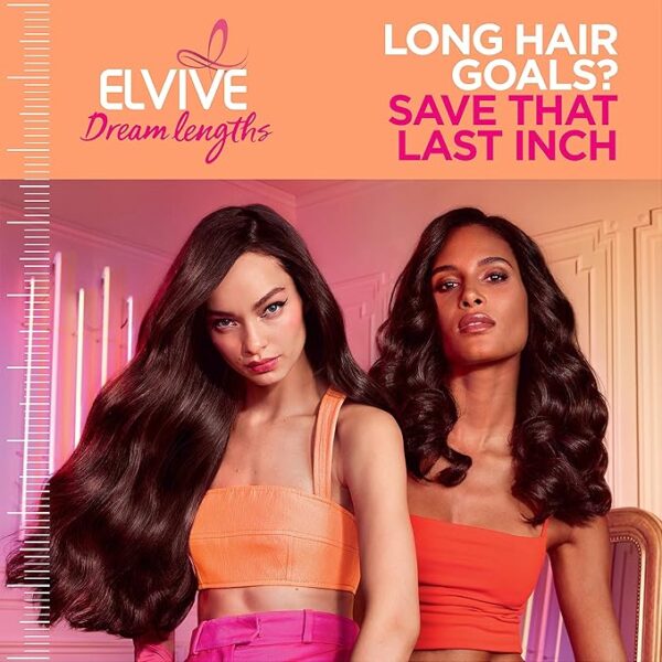 L'Oreal Paris Elvive Dream Lengths Savior Fiber Hair Mask with Collagen Peptides - Image 2