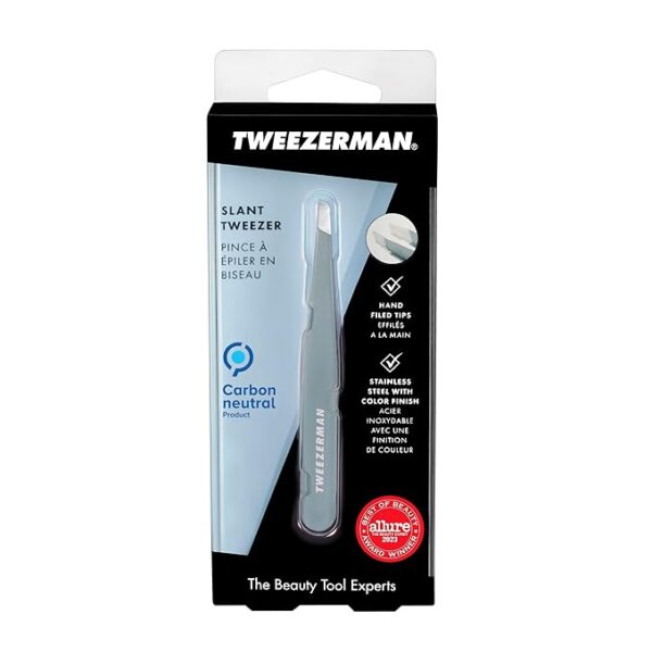 Tweezerman Exclusive Mist Blue Slant Tweezer - Image 6