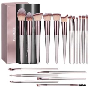 BS-MALL Makeup Brush Set 18 Pcs Premium Synthetic