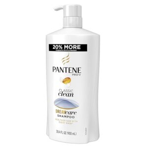 Pantene Pro-v Classic Clean Shampoo With Pump, 30.4 Fluid Ounce