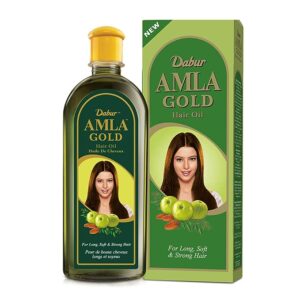 Dabur Amla Gold Hair Oil - With Amla, Almond and Henna