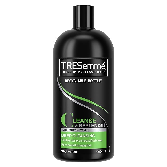 TRESemmé Replenish & Cleanse Shampoo with vitamin C, Fresh, 900 ml