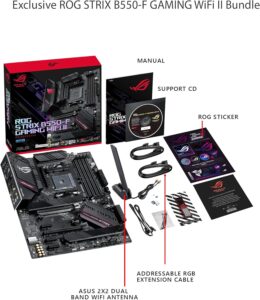 Asus ROG Strix B550-F Gaming WiFi II AMD AM4 (3rd Gen Ryzen) ATX Gaming Motherboard
