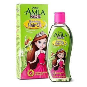 Dabur Amla Hair Nourishing Oil - 100% Natural Formula for Kids