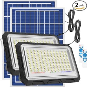 Solar Flood Lights Outdoor, 1000W 50000LM Solar Lights Outdoor Waterproof