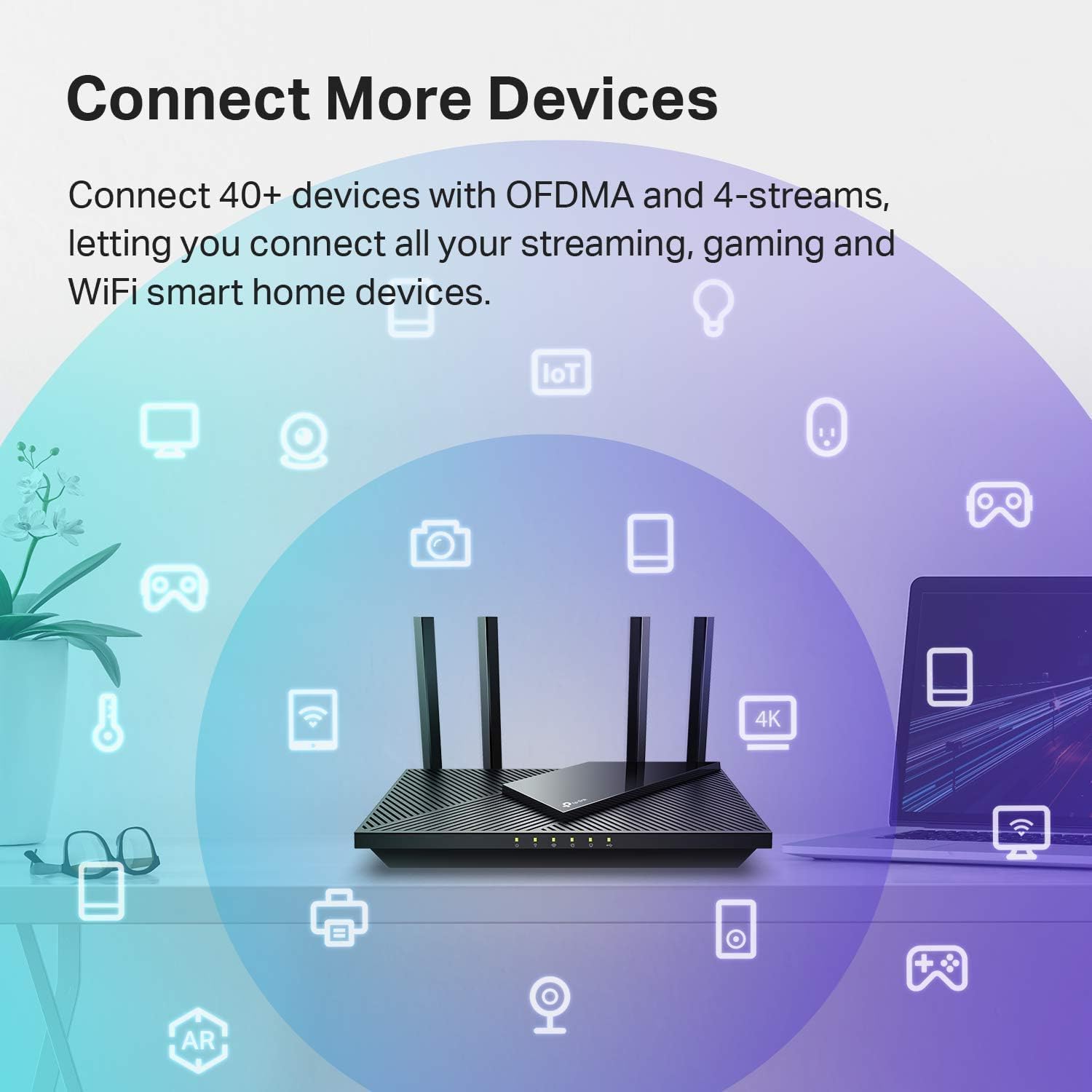 TP-Link AX1800 WiFi 6 Router (Archer AX21 V5) – Dual Band Wireless Internet, Gigabit - Image 5
