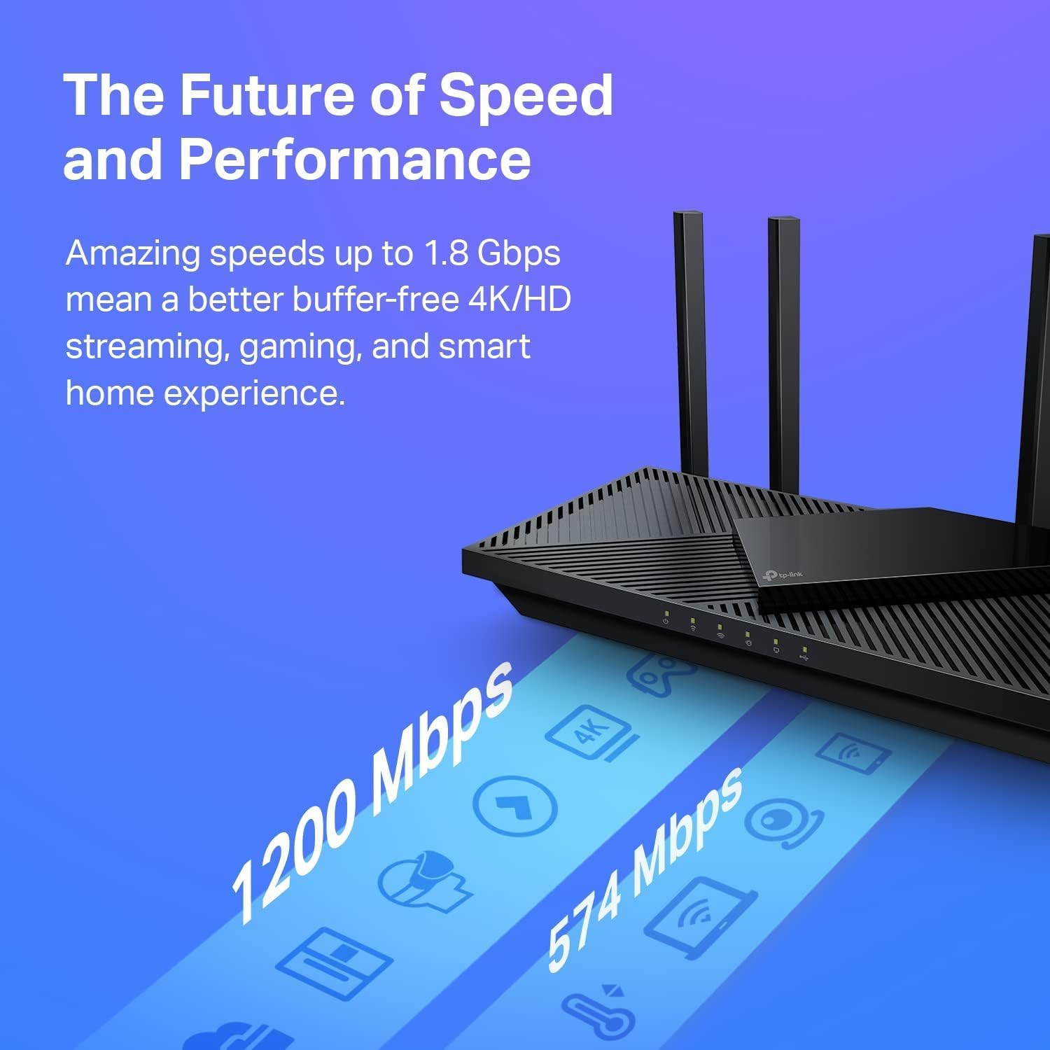 TP-Link AX1800 WiFi 6 Router (Archer AX21 V5) – Dual Band Wireless Internet, Gigabit - Image 4