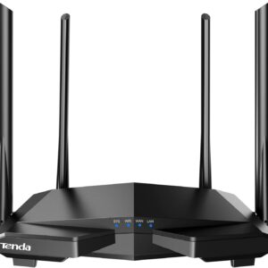 Tenda AC1200 Smart WiFi Router, High Speed Dual Band Wireless Internet Router with Smart APP