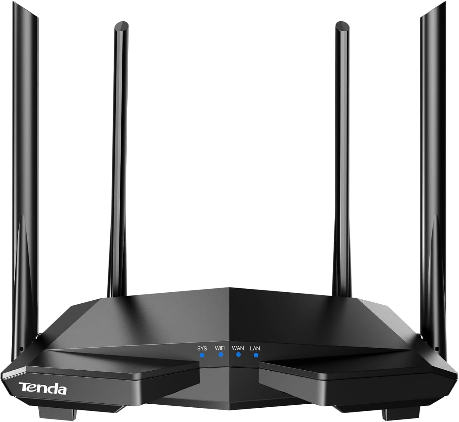 Tenda AC1200 Smart WiFi Router, High Speed Dual Band Wireless Internet Router with Smart APP