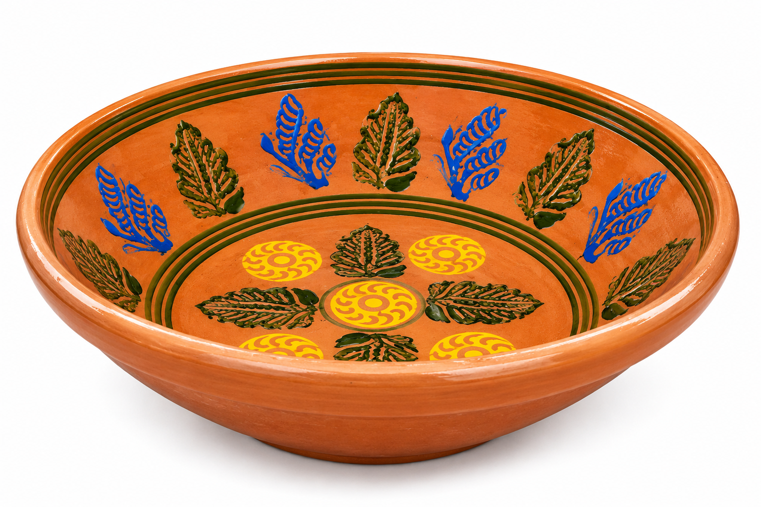 Stylish Small Salad Bowl with Glaze Finish Count1 - Image 5